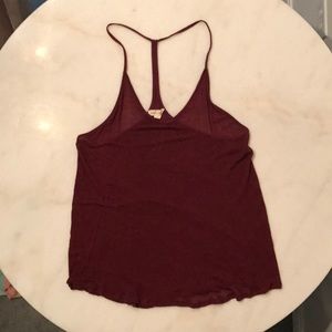 Maroon tank
